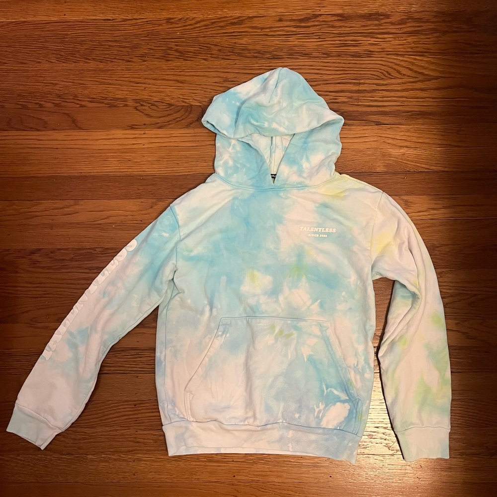 Talentless Tie-Dye Hoodie in XS